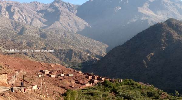 Short trek in Berber villages