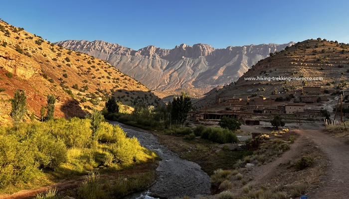 Trekking Ait Bougmez Valley and M’goun canyon